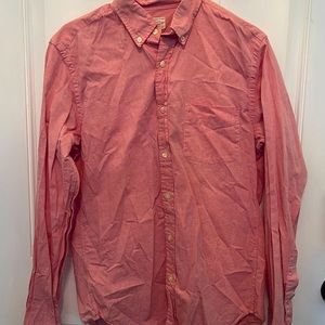 J. Crew Sunwashed Oxford Button Down